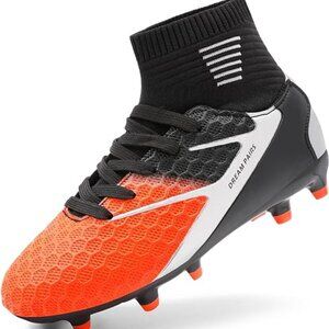 DREAM PAIRS Boys Girls Soccer Football Cleats Shoes
